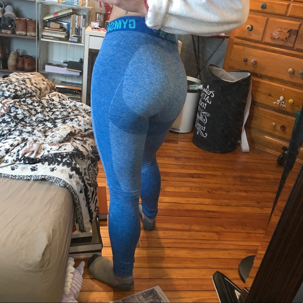 Blue Gymshark Leggings